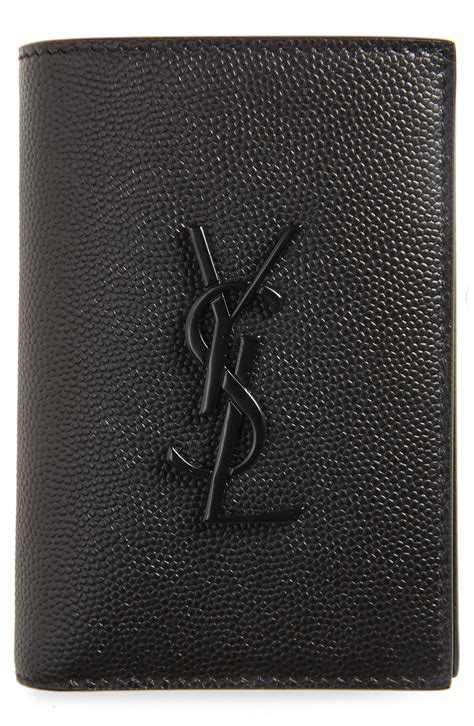 ysl mens card wallet